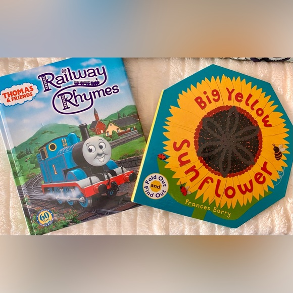 Bundle: Thomas & Friends Railway Rhymes, Big Yellow Sunflower. - Picture 1 of 9